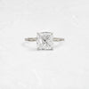 Hillside Ring, Cushion Cut (Platinum)