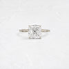 Zoom in on Hillside Ring, Cushion Cut (14k White Gold)