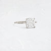 Zoom in on Hillside Ring, Cushion Cut (Platinum)