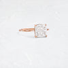 Zoom in on Hillside Ring, Cushion Cut (14k Rose Gold)