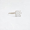 Zoom in on Hillside Ring, Cushion Cut (14k White Gold)