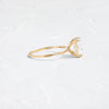 Zoom in on Hillside Ring, Cushion Cut (14k Yellow Gold)