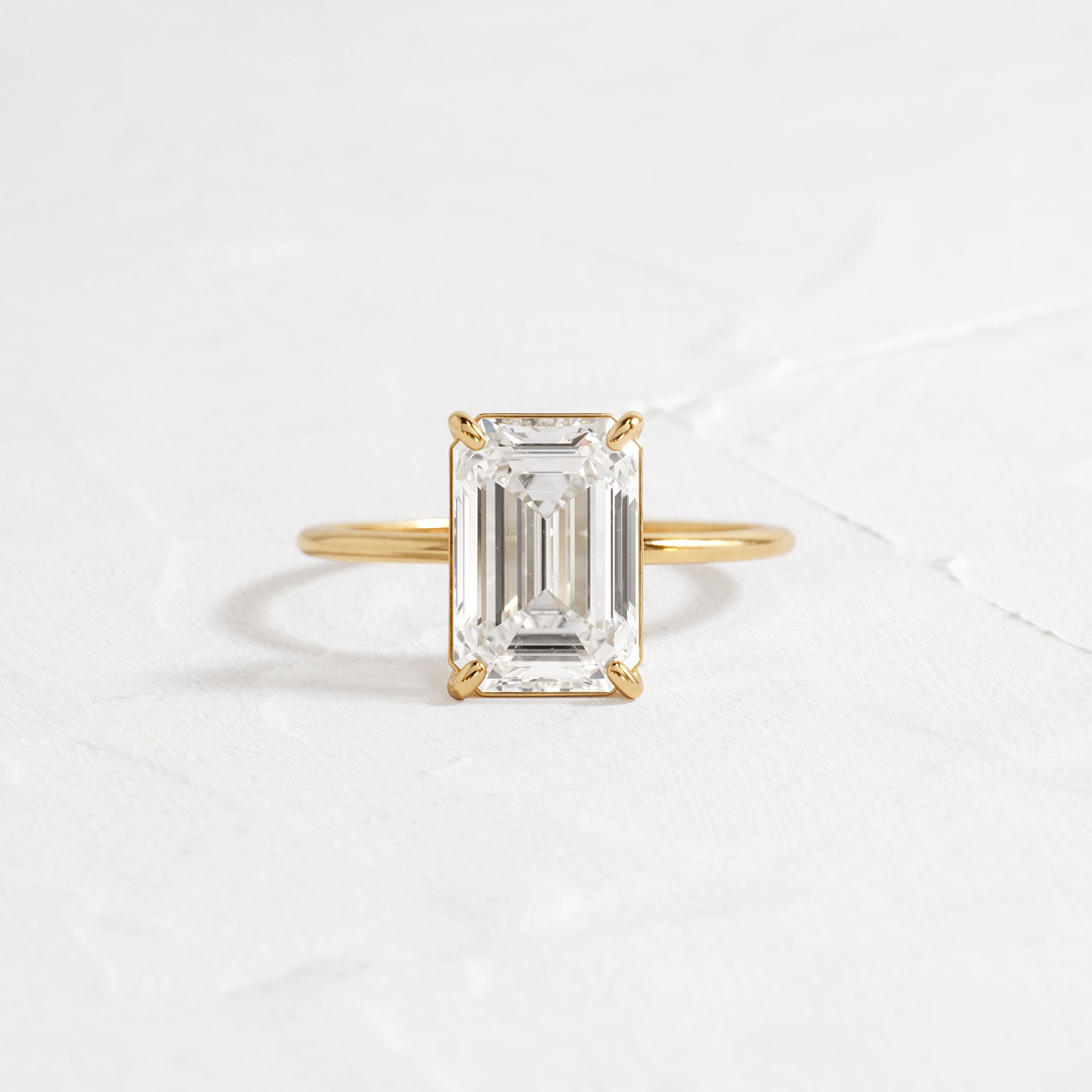 Emerald Cut Engagement Rings | Melanie Casey