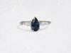 Zoom in on Windlass Ring, 1.22ct. Color Change Blue-Purple Sapphire (14k White Gold)