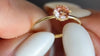 Zoom in on Touchpoints Ring, 0.61ct. Lab-Grown Pink Diamond
