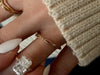 Zoom in on Trestle Ring, Radiant Cut