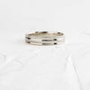 Zoom in on Rolled Band (14k White Gold, 4mm)