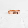 Zoom in on Rolled Band (14k Rose Gold, 4mm)
