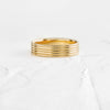 Zoom in on Row Band (14k Yellow Gold, 5mm)