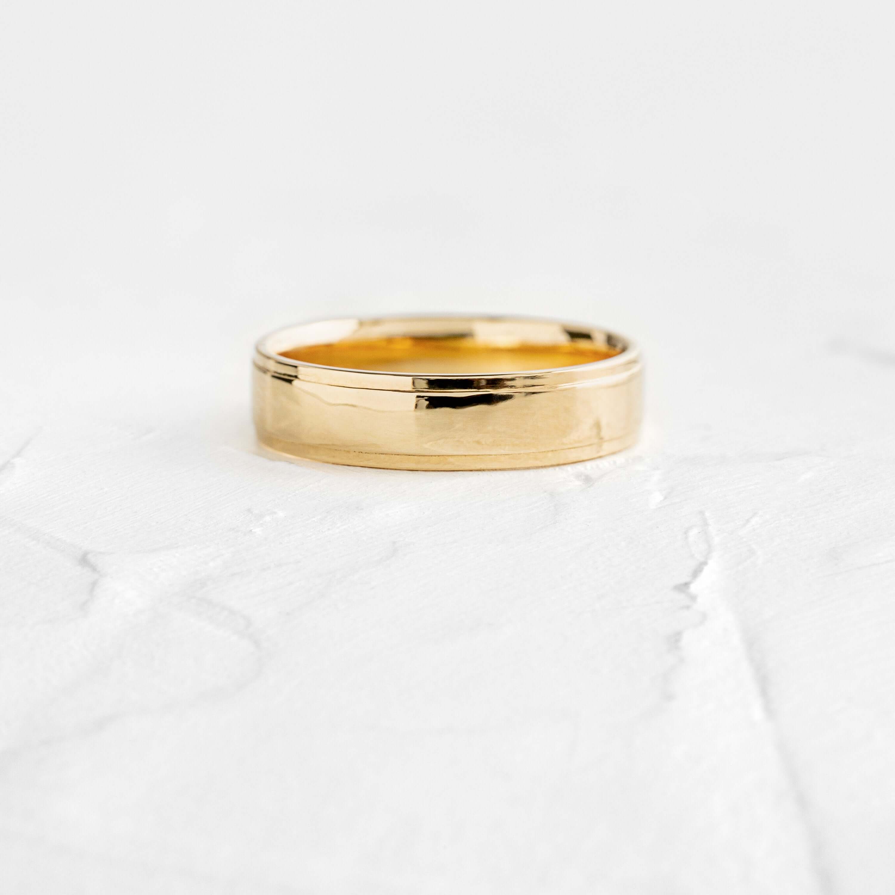 Razor Edge Band | Men's Wedding Band | Melanie Casey Fine Jewelry