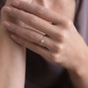 Zoom in on Pearl Siren Ring (14k White Gold)