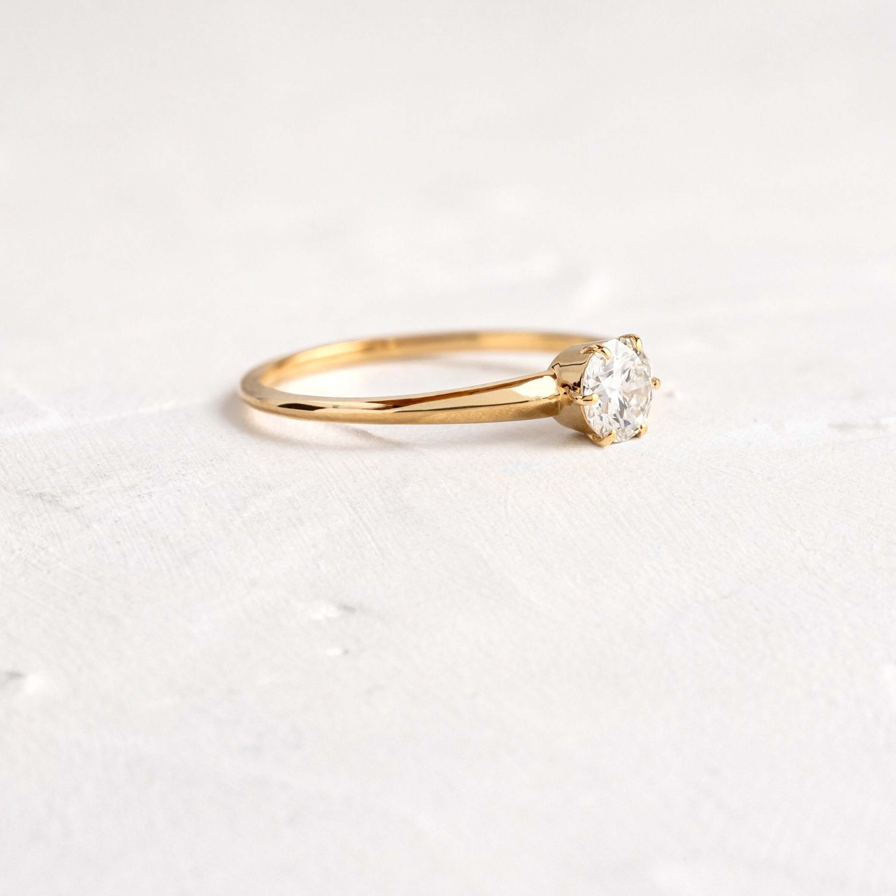 Diamond Meridian Ring | Engagement Ring by Melanie Casey Fine Jewelry