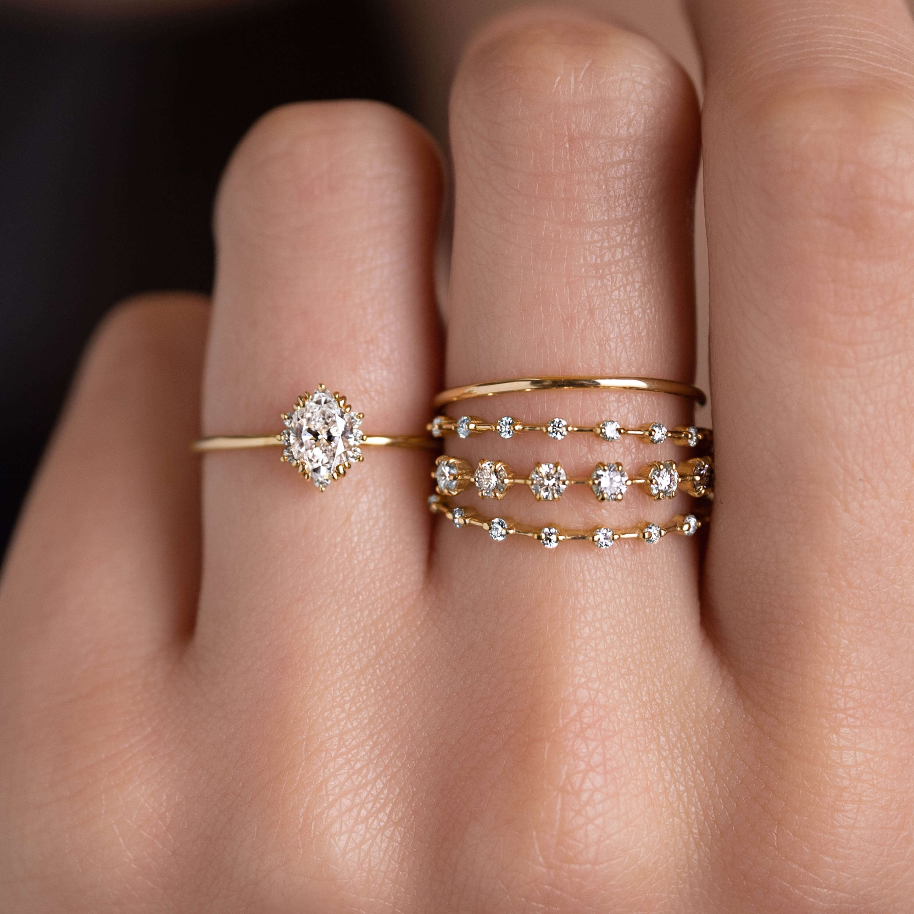 Pairing Band | Simple 14k Gold Ring from Melanie Casey Fine Jewelry