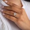 Zoom in on First Light Ring (14k Yellow Gold)