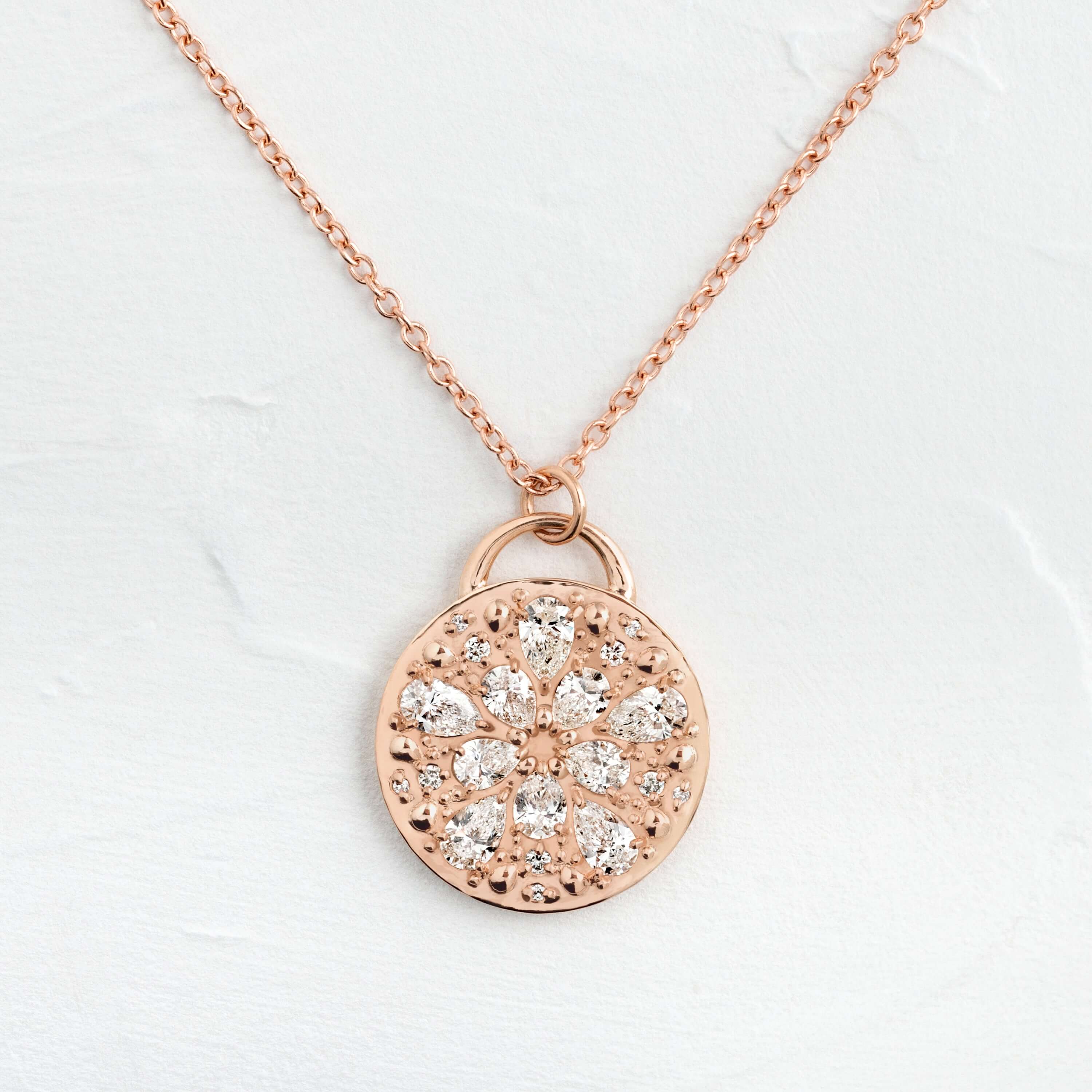 Stepping Stone Necklace | 14k Gold Pendant | Melanie Casey