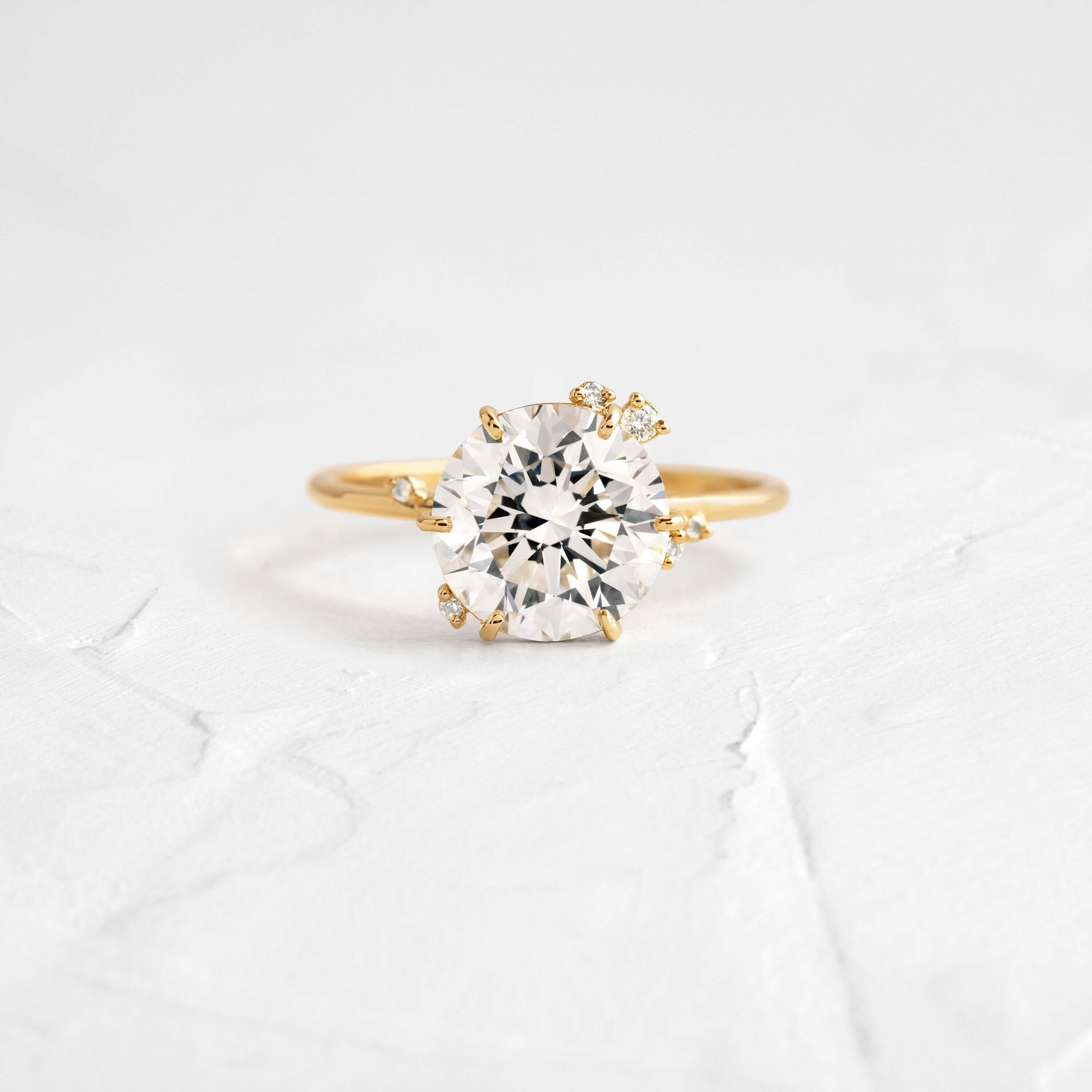 To A Flame Ring, Round | Melanie Casey Fine Jewelry