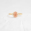 Lady's Slipper Ring, 1.16ct. Oval Cut Pink Diamond | Engagement Ring from Melanie Casey