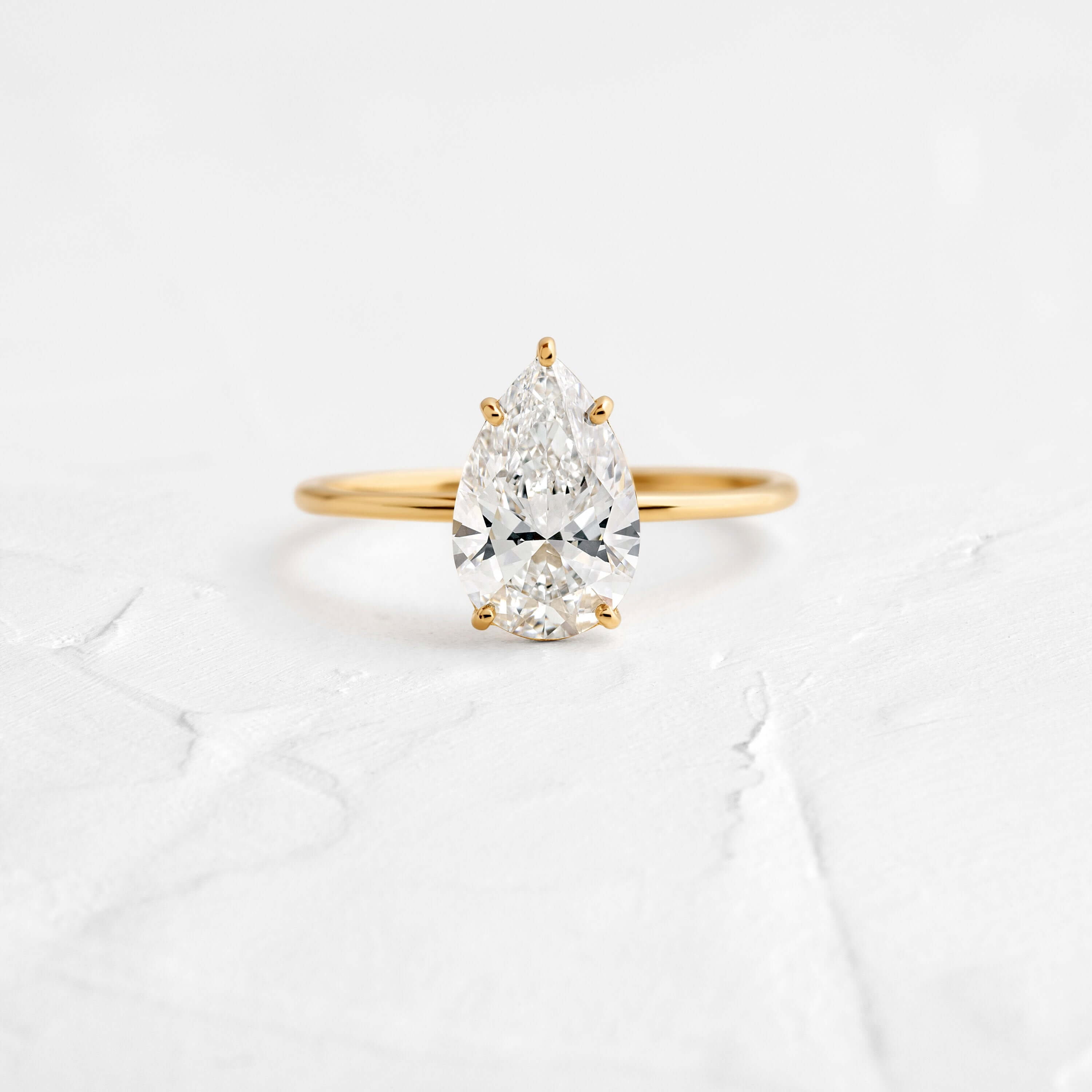 Pear Cut Engagement Rings – Melanie Casey
