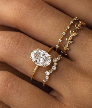 Jolee 1.0 carat oval cut diamond ring | naturesparkle
